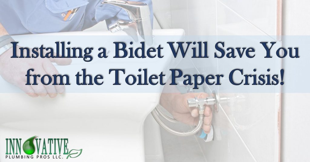 plumber install bidet